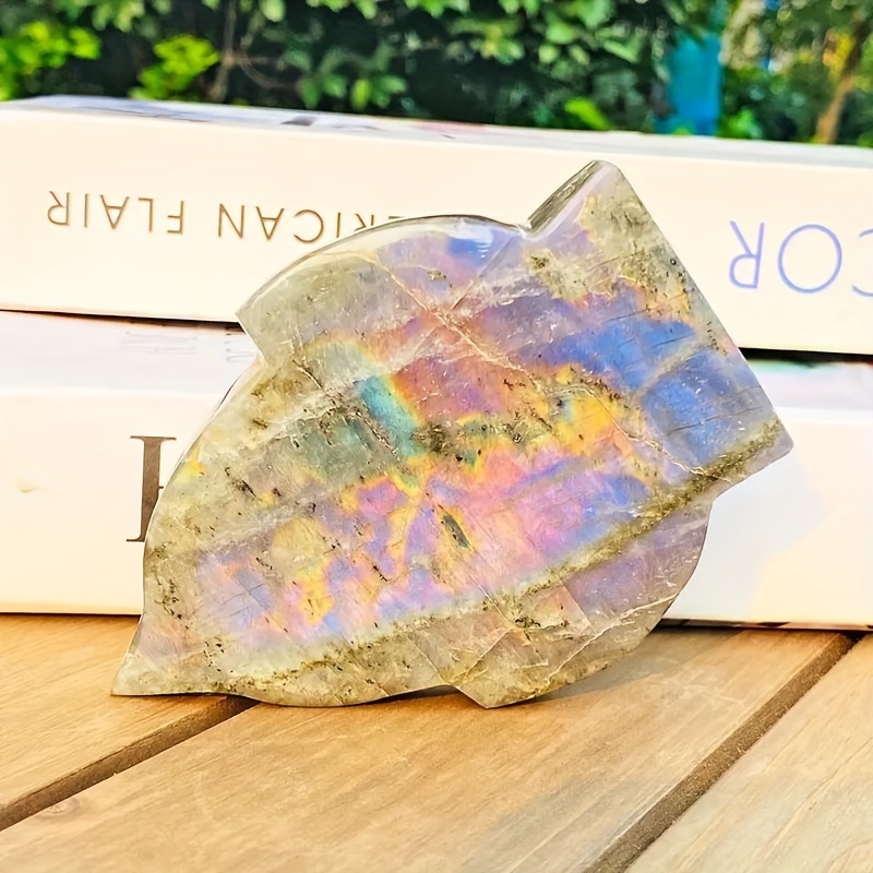 Pierre Naturelle de Labradorite - Ange et Paillette