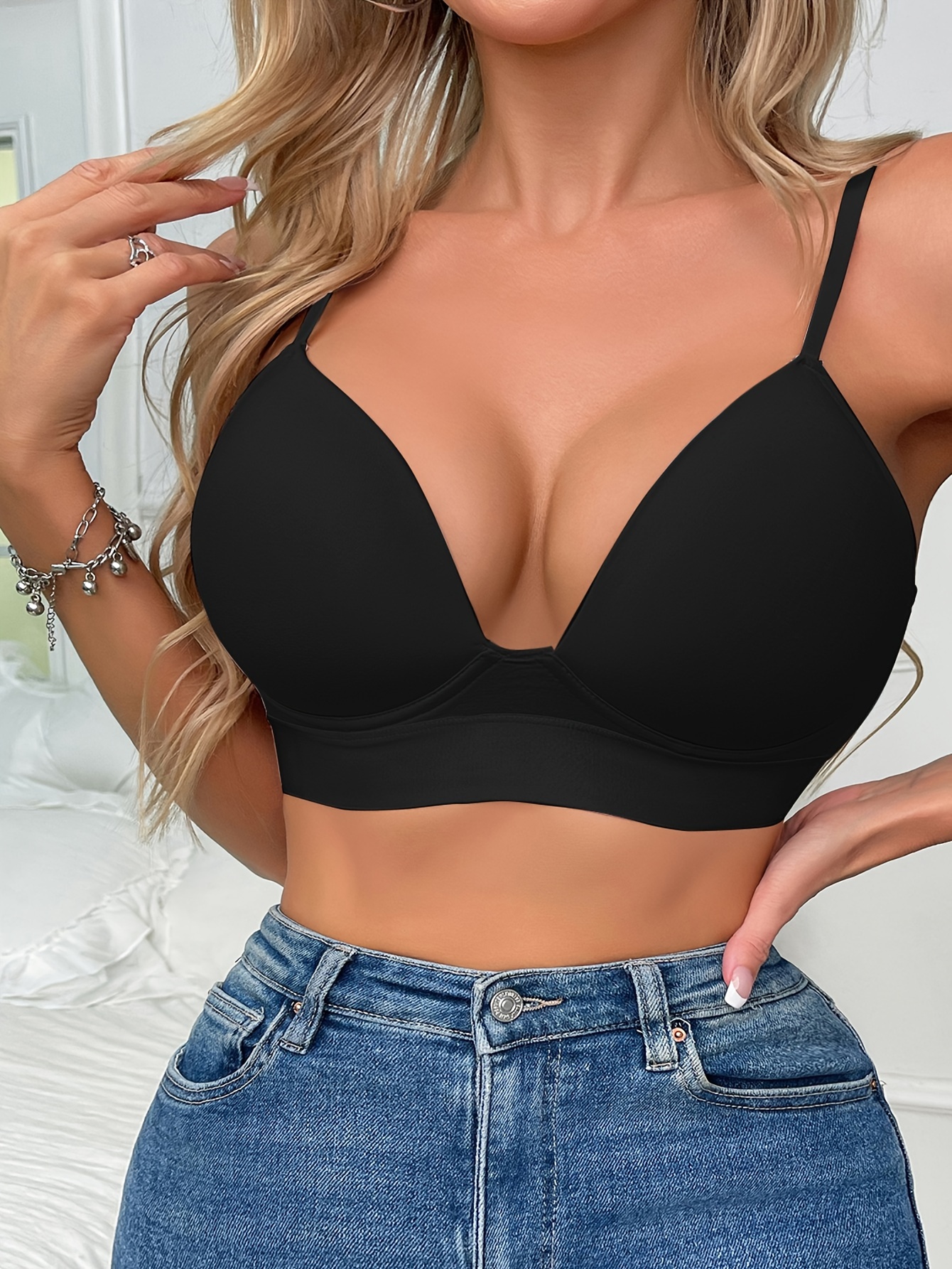 An everyday classic pushup bra at Le Boudoir! Comfortable black push-up bra  that you'll want to wear everyday. Shop in-store 📍256 Water …