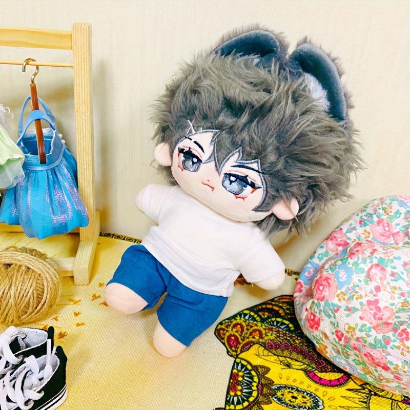 Cartoon Plush Doll Clothes and Accessories Set
