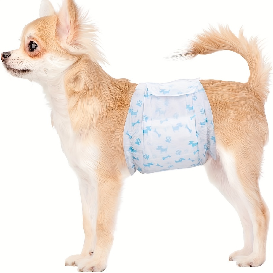  Pañales cómodos para perros machos, paquete de 12 envolturas  desechables súper absorbentes para perros machos, tecnología FlashDry Gel  con indicador de humedad, pañales para perros, a prueba de fugas, para  incontinencia