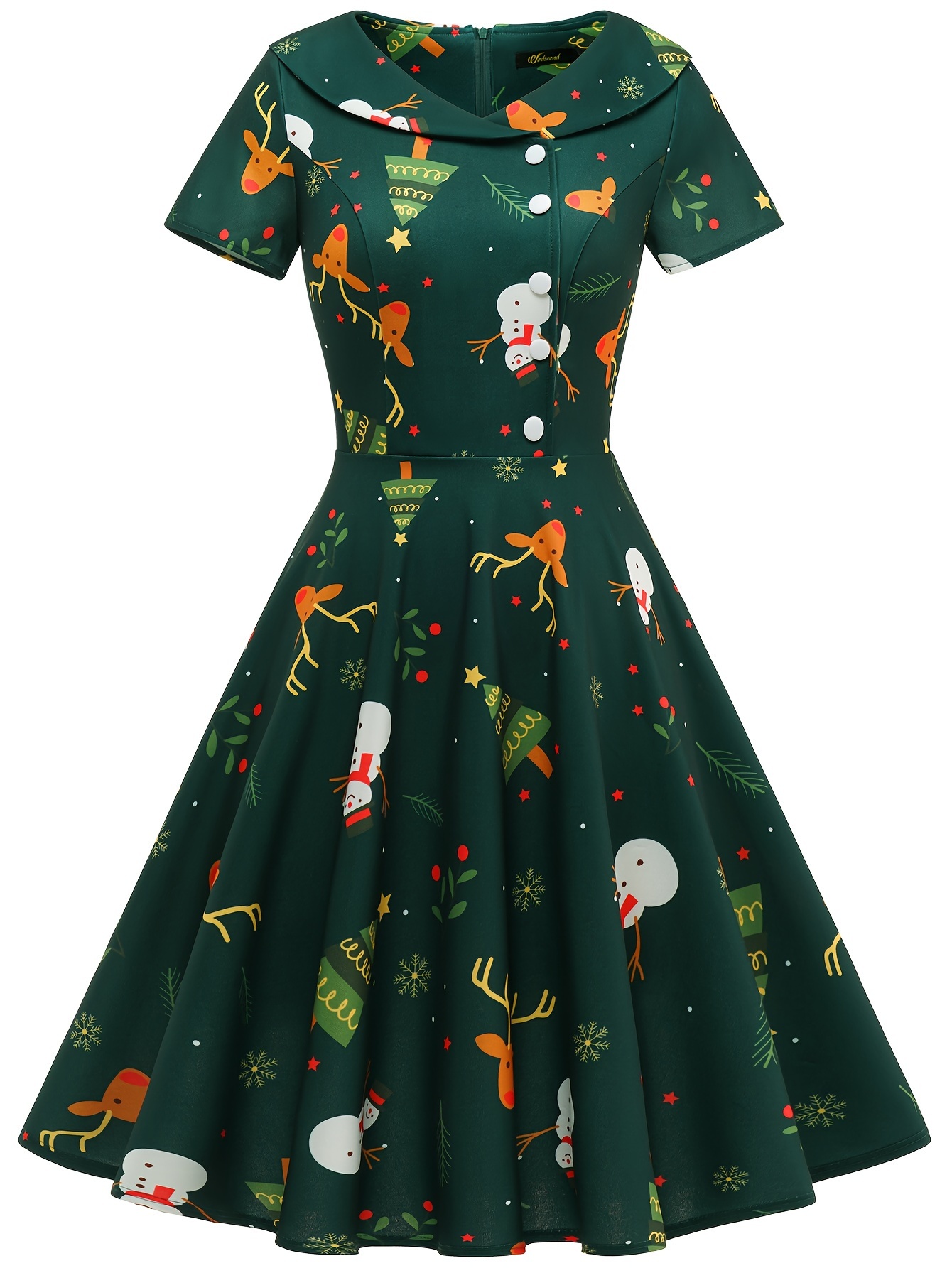 Christmas on sale swing dress