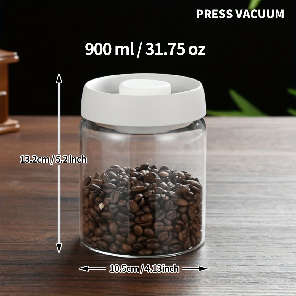 Vacuum Food Container Auto-Vacuum Canister Airtight Storage Jars