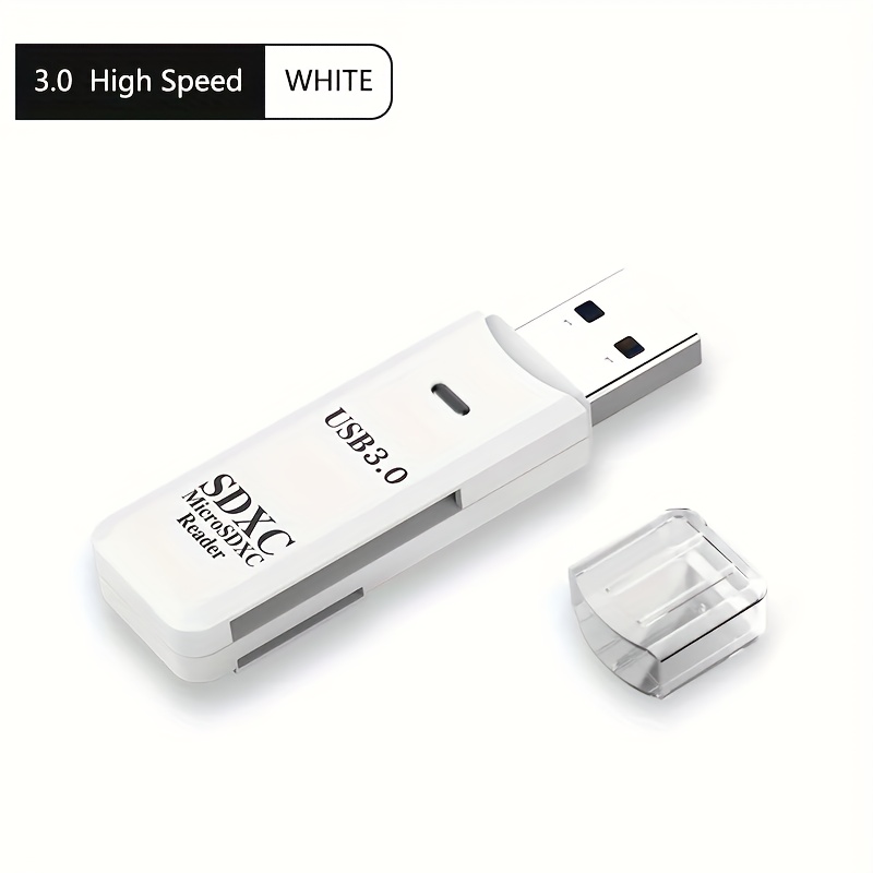 High Speed 2 IN 1 USB 3.0 Carte Mémoire Lecteur Flash Adaptateur