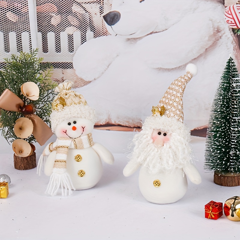 Cute Christmas Doll Santa Claus Doll Christmas Atmosphere - Temu