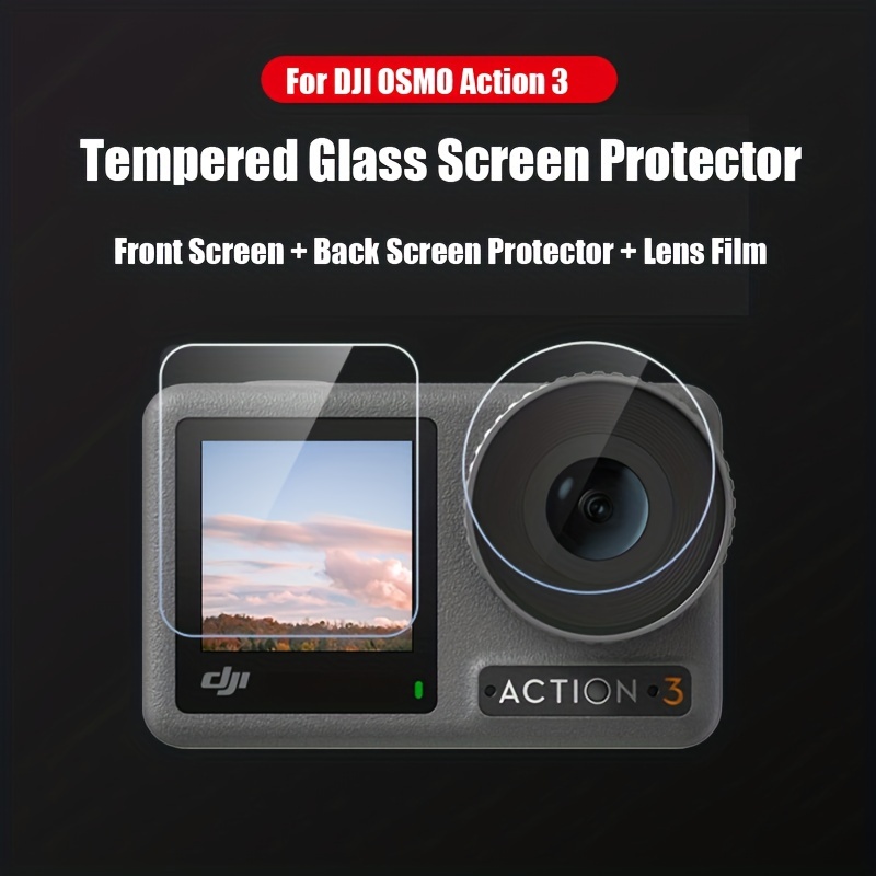 Protection en verre trempé pour caméra DJI Air 3
