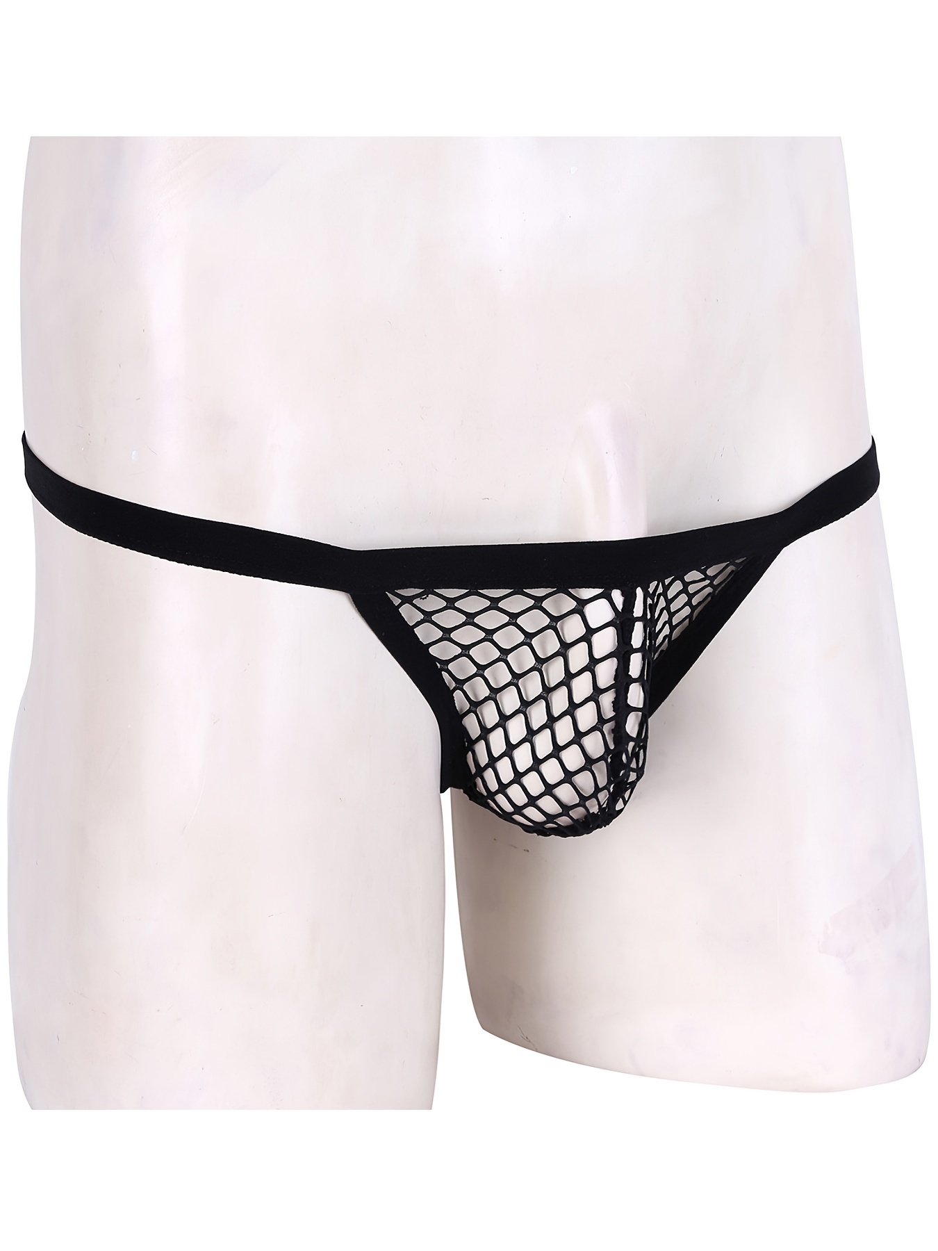 Men's Sexy Mesh Breathable Comfy See Thongs G strings - Temu Canada