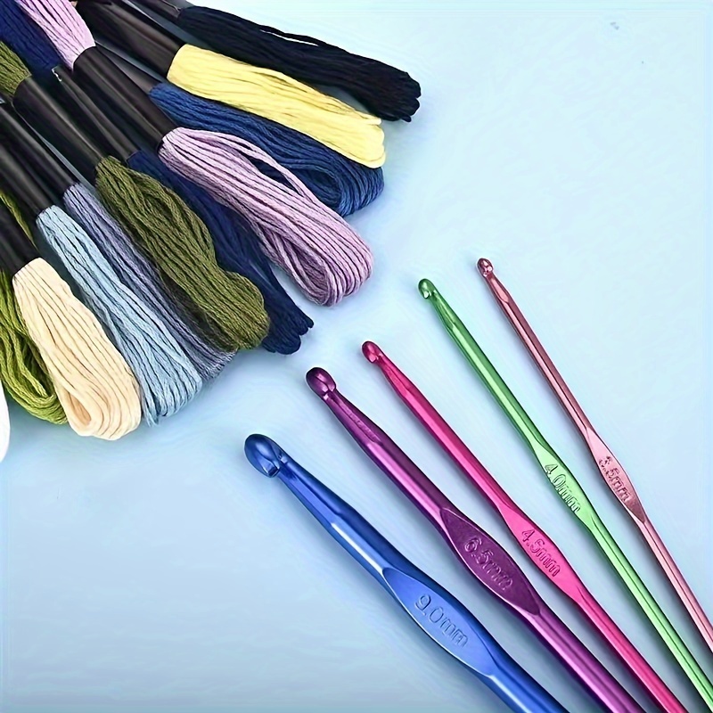 Aluminum Oxide Crochet Knitting Tools Colorful Single - Temu