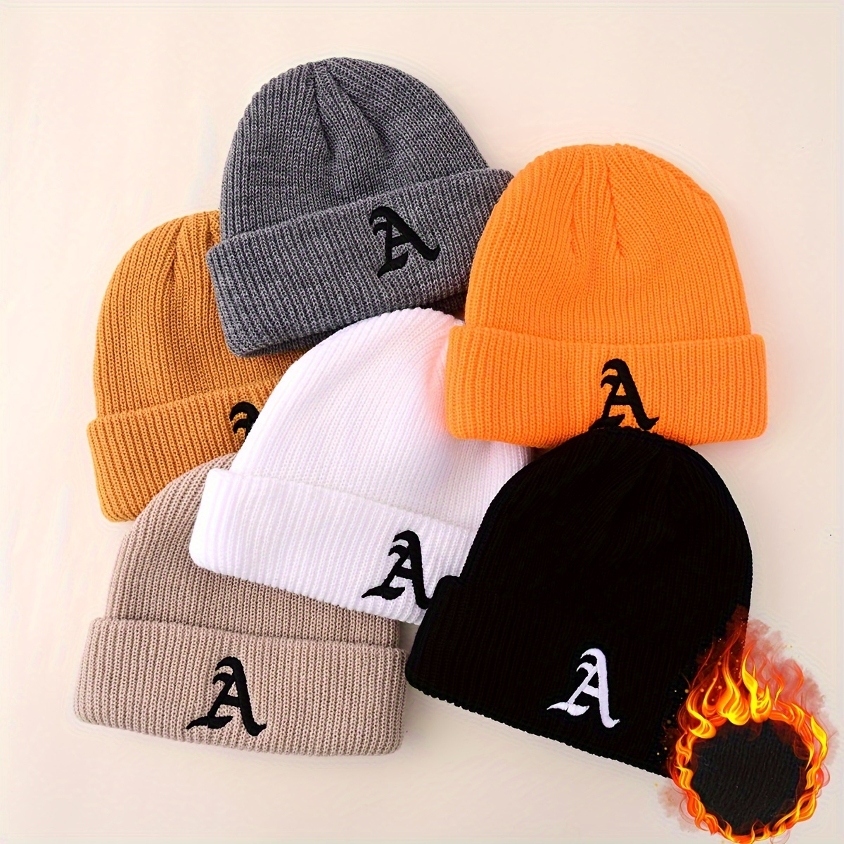 1pc Letter Just Fish It Embroidered Knitted Hat For Autumn And Winter  Windproof Hat For Men And Women Ideal Choice For Gifts, High-quality &  Affordable