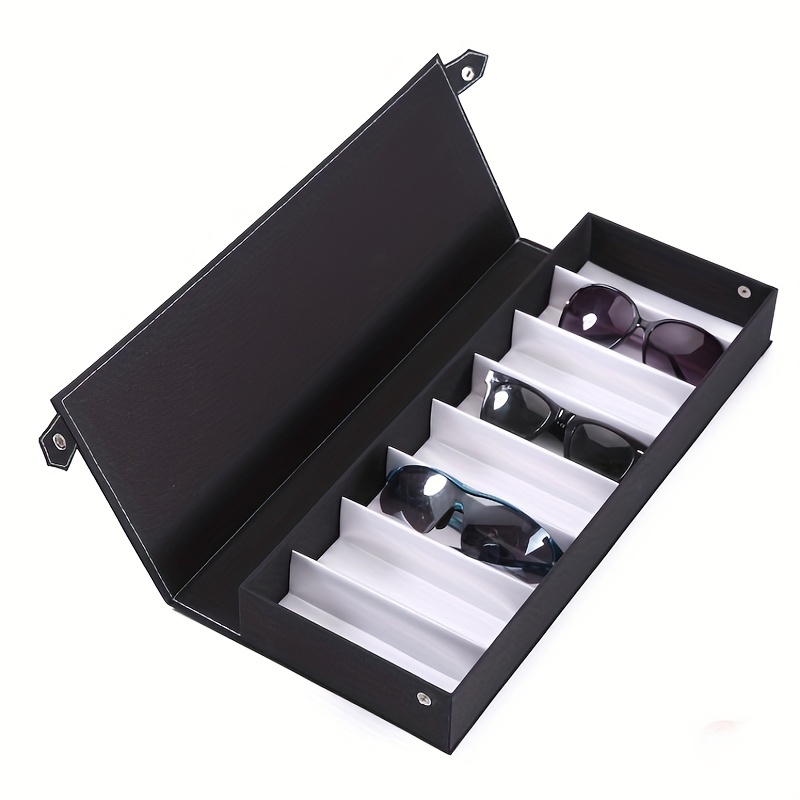 Dustproof Glasses Storage Box Sunglasses Display Stand