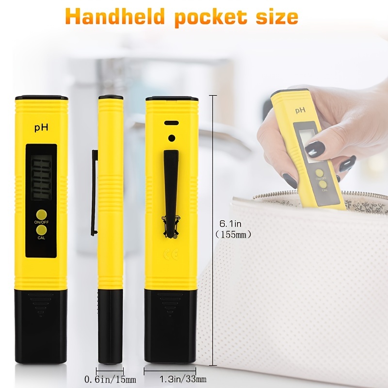 Digital Water pH Tester - Accurate pH Meter to Grow Your Pantry!