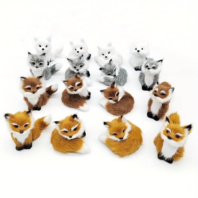 Fox Plush Doll Moive Cartoon Animals Stuffed Animals Plush - Temu