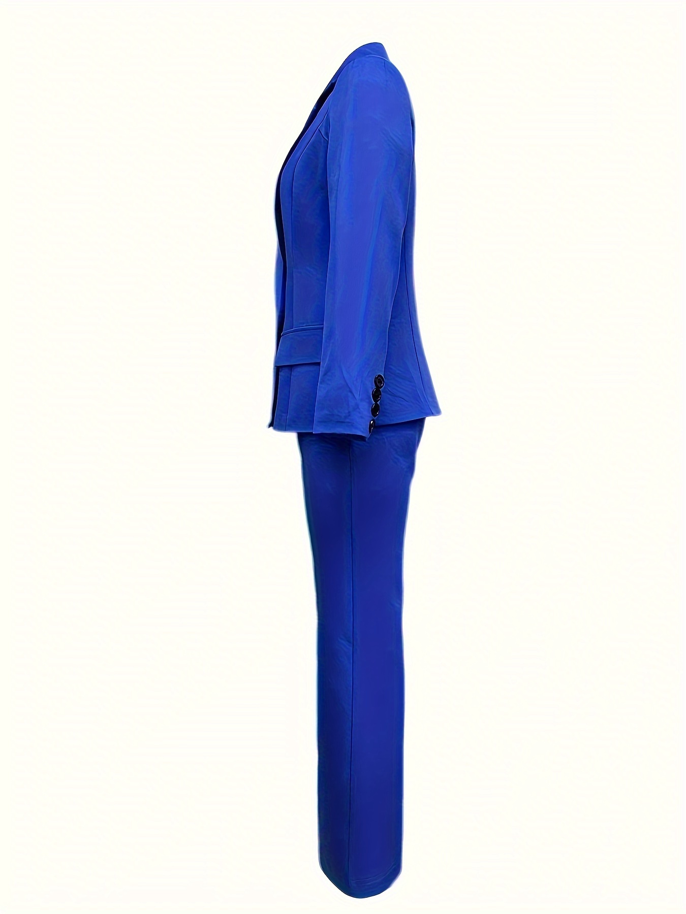 Royal Blue 2-piece Blazer Trouser Suit for Women, Blue Pantsuit Women, Womens  Formal Wear, Pant and Blazer Set Women, Business Casual Suit -  Canada