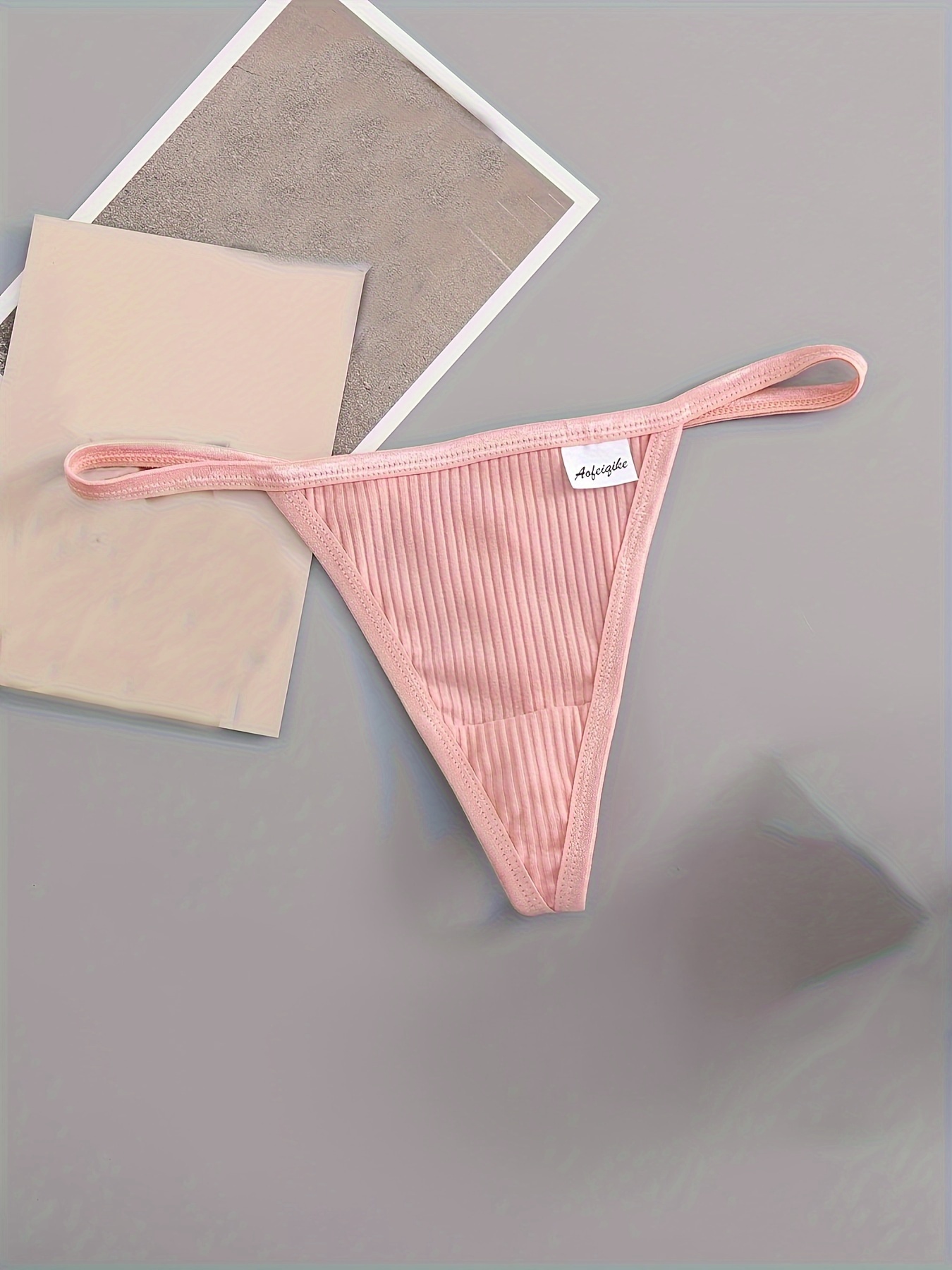 Victoria's Secret PINK Variety Mixed Seamless Thong Panty Underwear, Pack  of 3