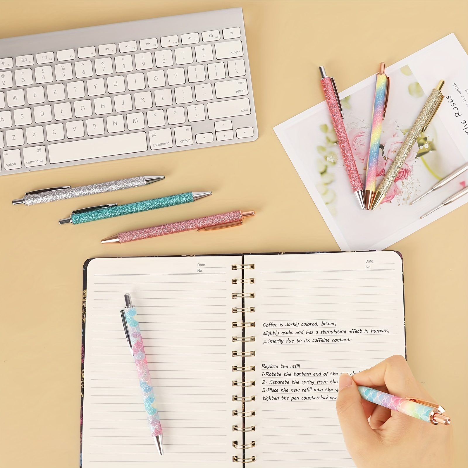 Sparkle Ballpoint Pen, Stationery, Backpacks & Homewares