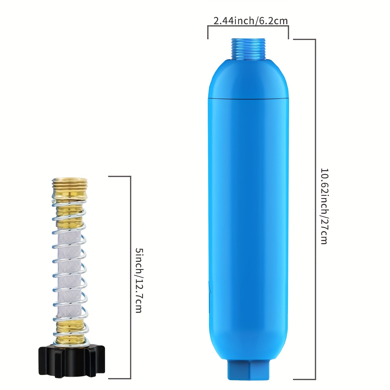 Rv Water Filter Hose Protector inline Water Filter Reduces - Temu