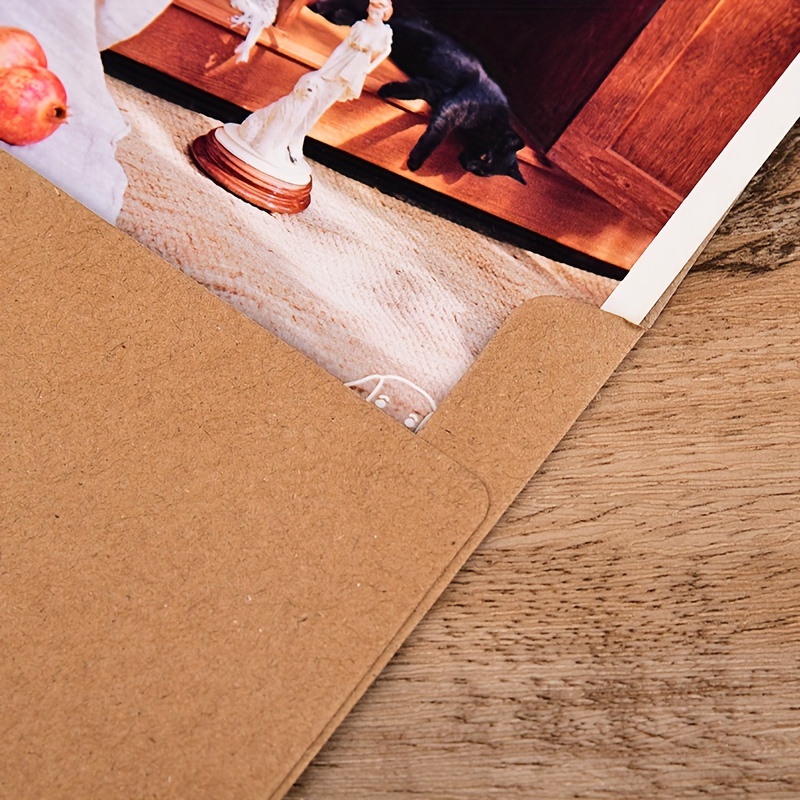 Paquete de 50 sobres de papel kraft marrón, sobres de 5 x 7 para  invitaciones, sobres de invitación A7 para personalizar tarjetas de regalo,  bodas