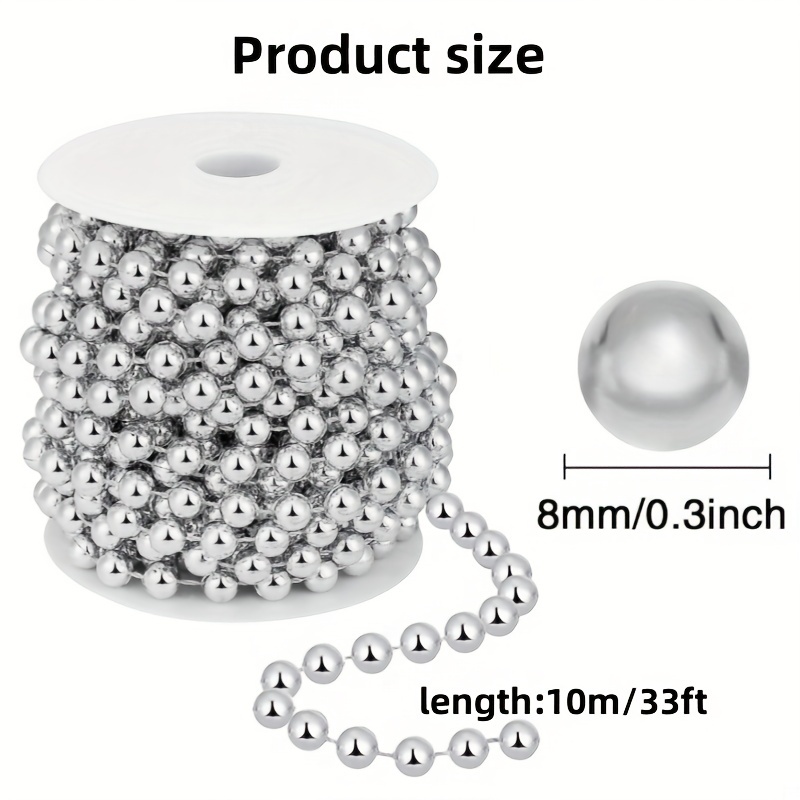 stainless steel beads diy ornament accessories
