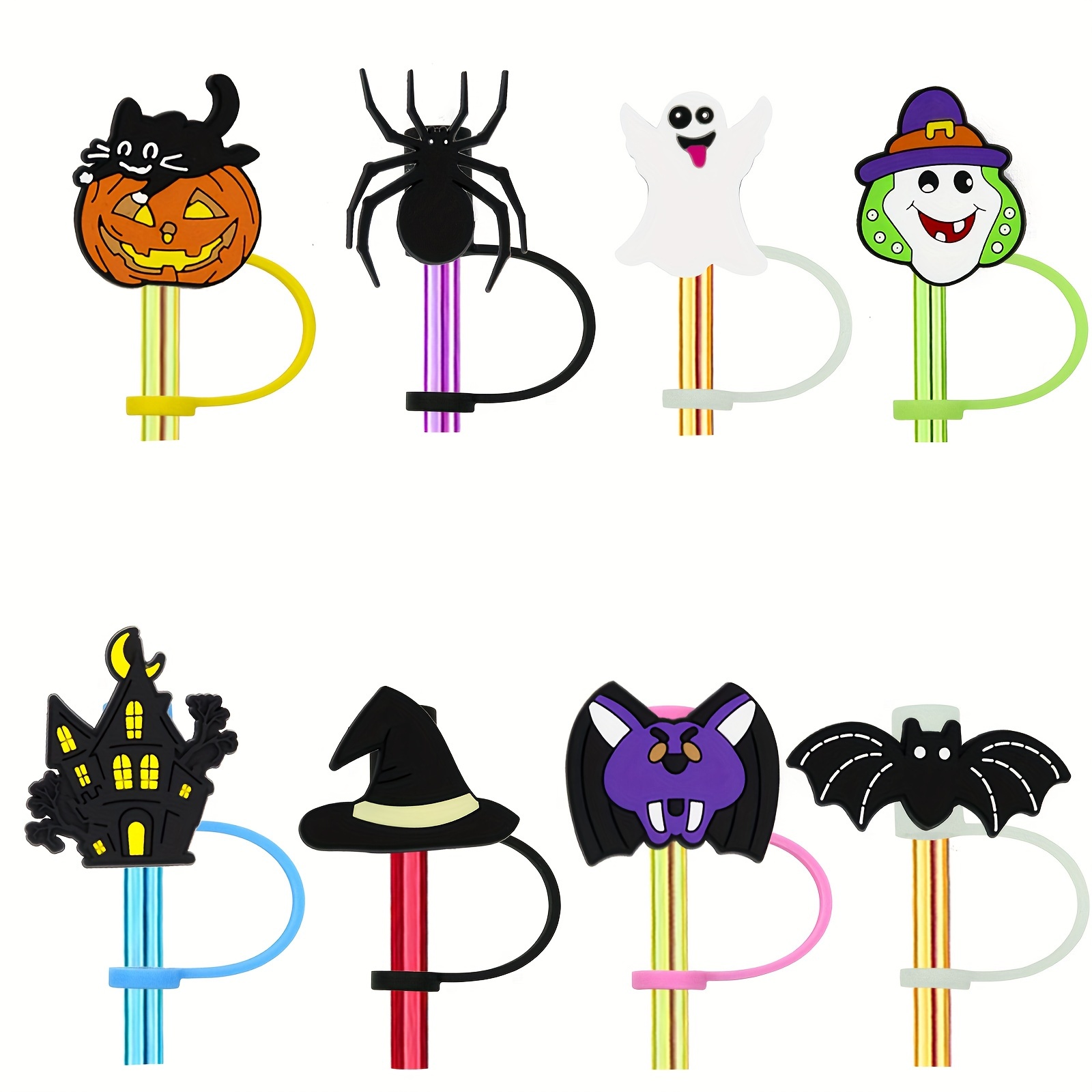 Halloween Straw Covers 2 CUTE! - Home of The Humble Warrior