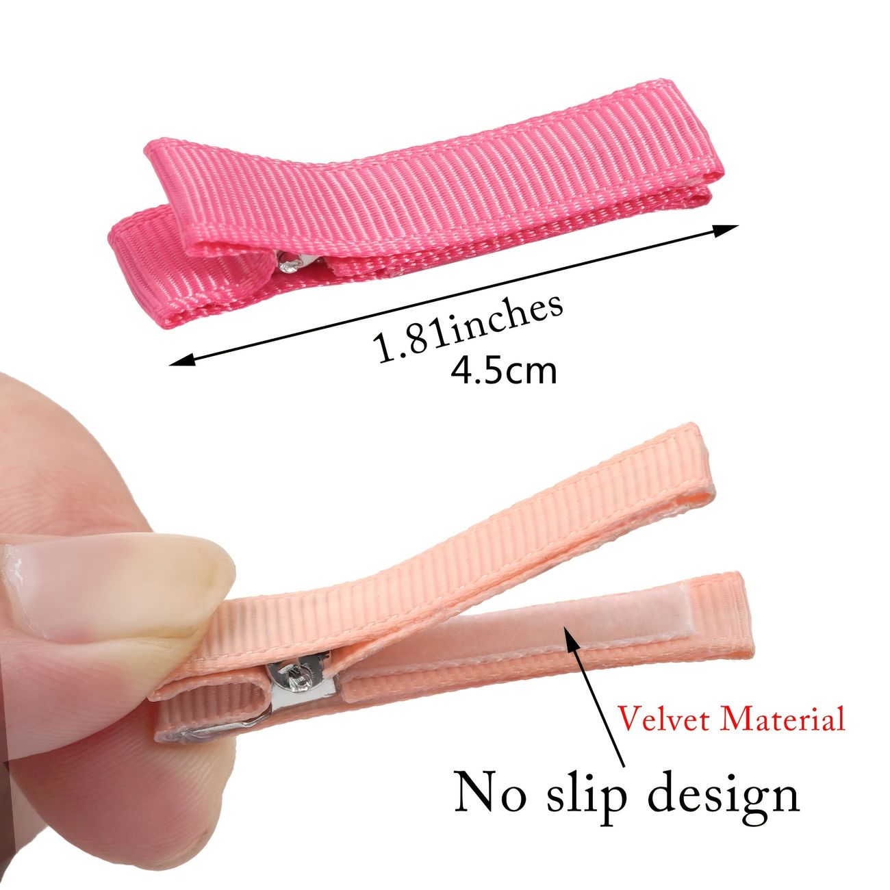 40pcs Fully Lined Diy Alligator Hair Clips Hair Barrettes For Fine Hair  Girls | Check Out Today's Deals Now | Temu