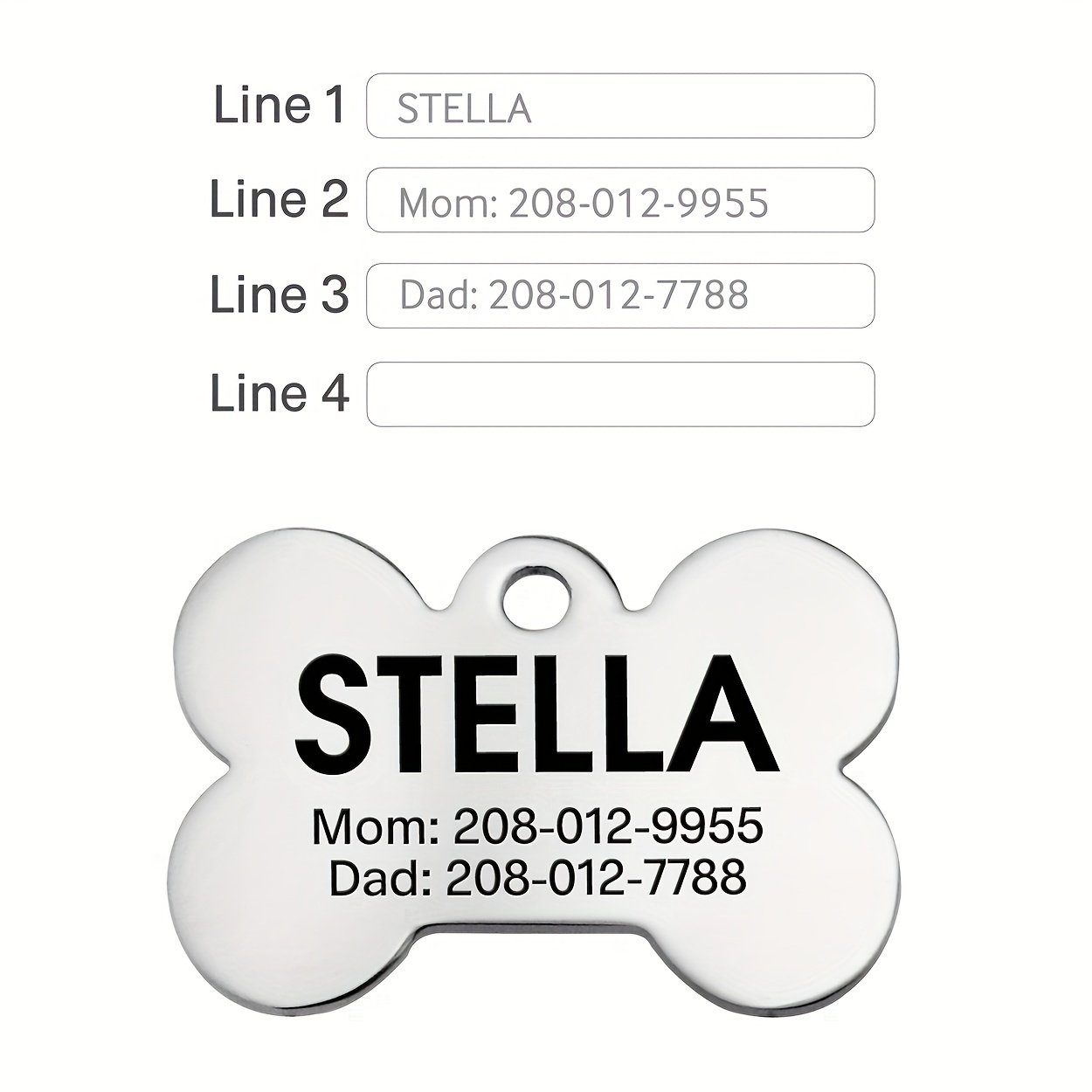 100 Pezzi Personalizza Sublimazione Targhetta Per Cani - Foto 10