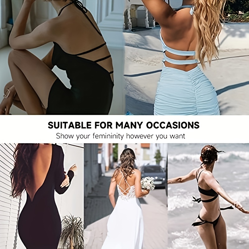 Sexy Backless Invisible Bras for Women Dress Push Up Strapless