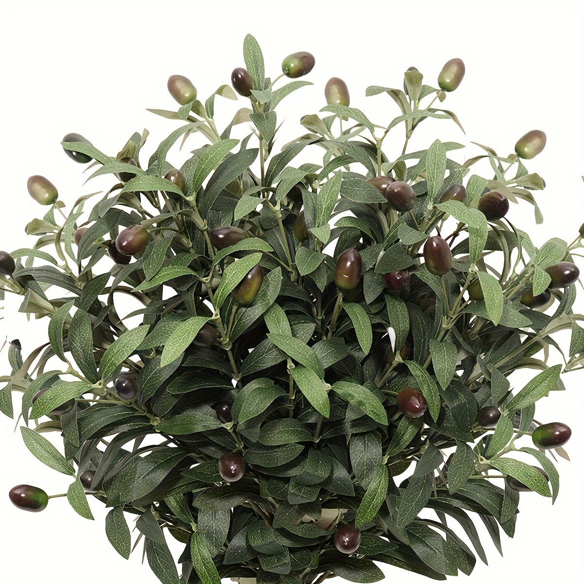 Artificial Olive Branch Stems Artificial Olive Branches For - Temu