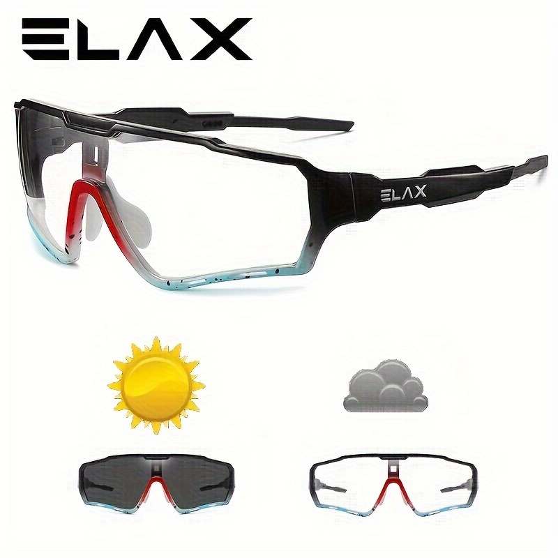 

Photochromic Cycling Glasses For Men Women, Mtb Bike Bicycle Eyewear Sports Baseball Football Softball Glasses