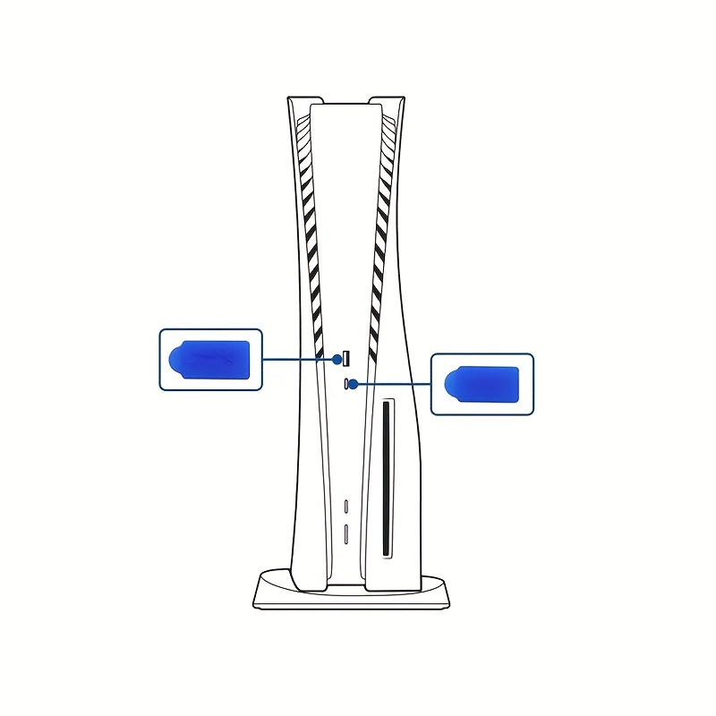 14 teile/satz Für PS5 Slim Konsole Silikon Staub Stecker Spielkonsole  Zubehör