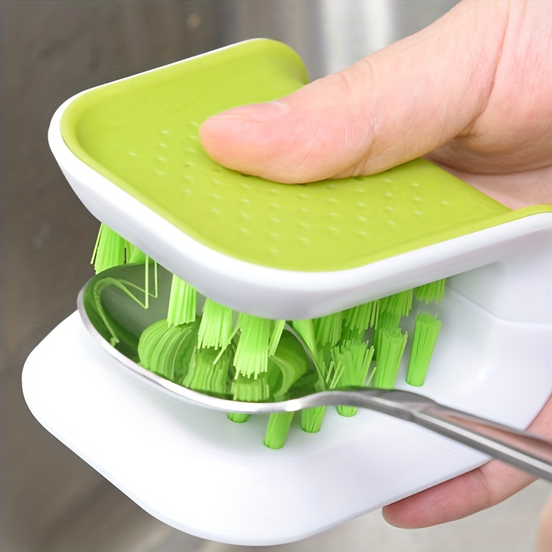 Multifunctional Cleaning Brush For Vegetables And Fruits, With Peeler,  Kitchen Gadgets