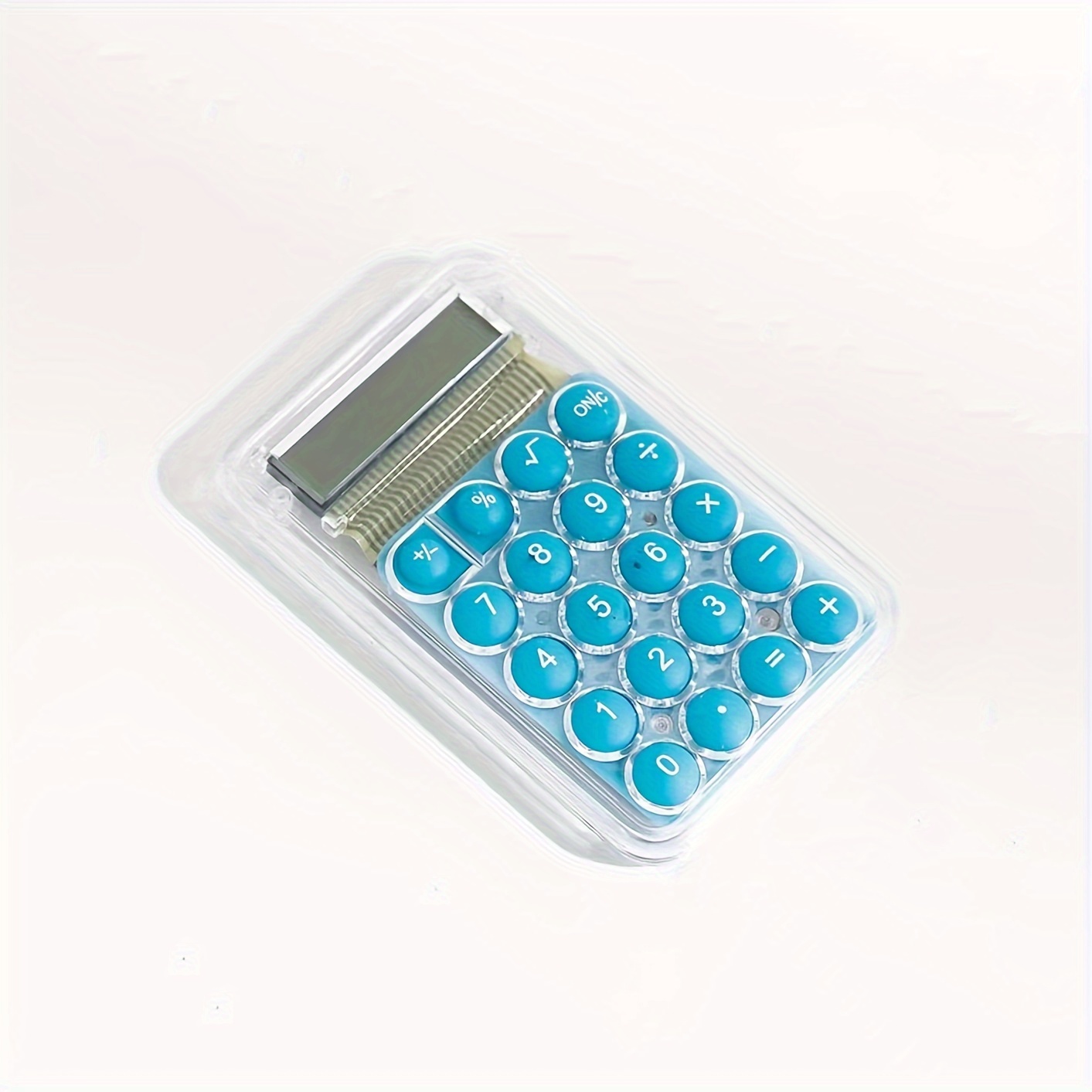 cute mini large display high appearance value portable 8 digit electronic calculator small arithmetic