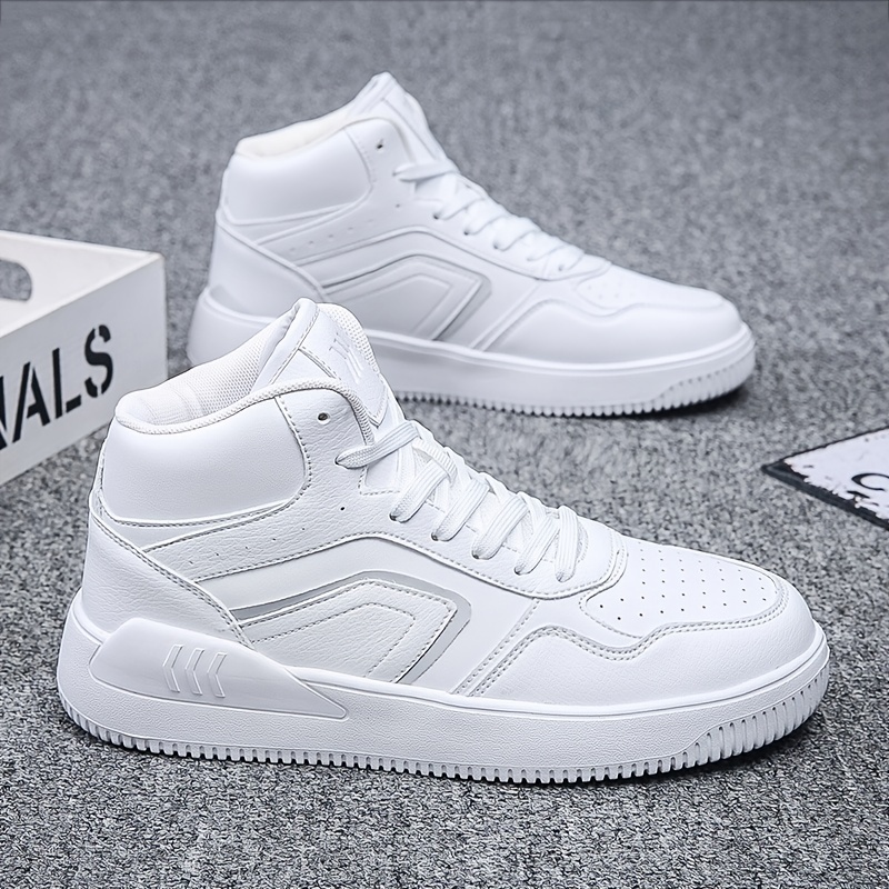 Men's High Top Sneakers Lightweight Non Slip Shoes