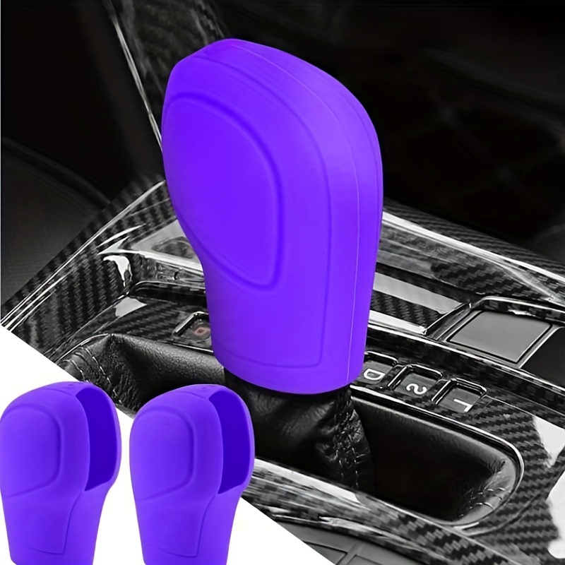 Buy Soft Silicone Ellipse Auto Shift Knob Boot Cover Gear Lever Protector  For Car Gear Lever Cover at affordable prices — free shipping, real reviews  with photos — Joom