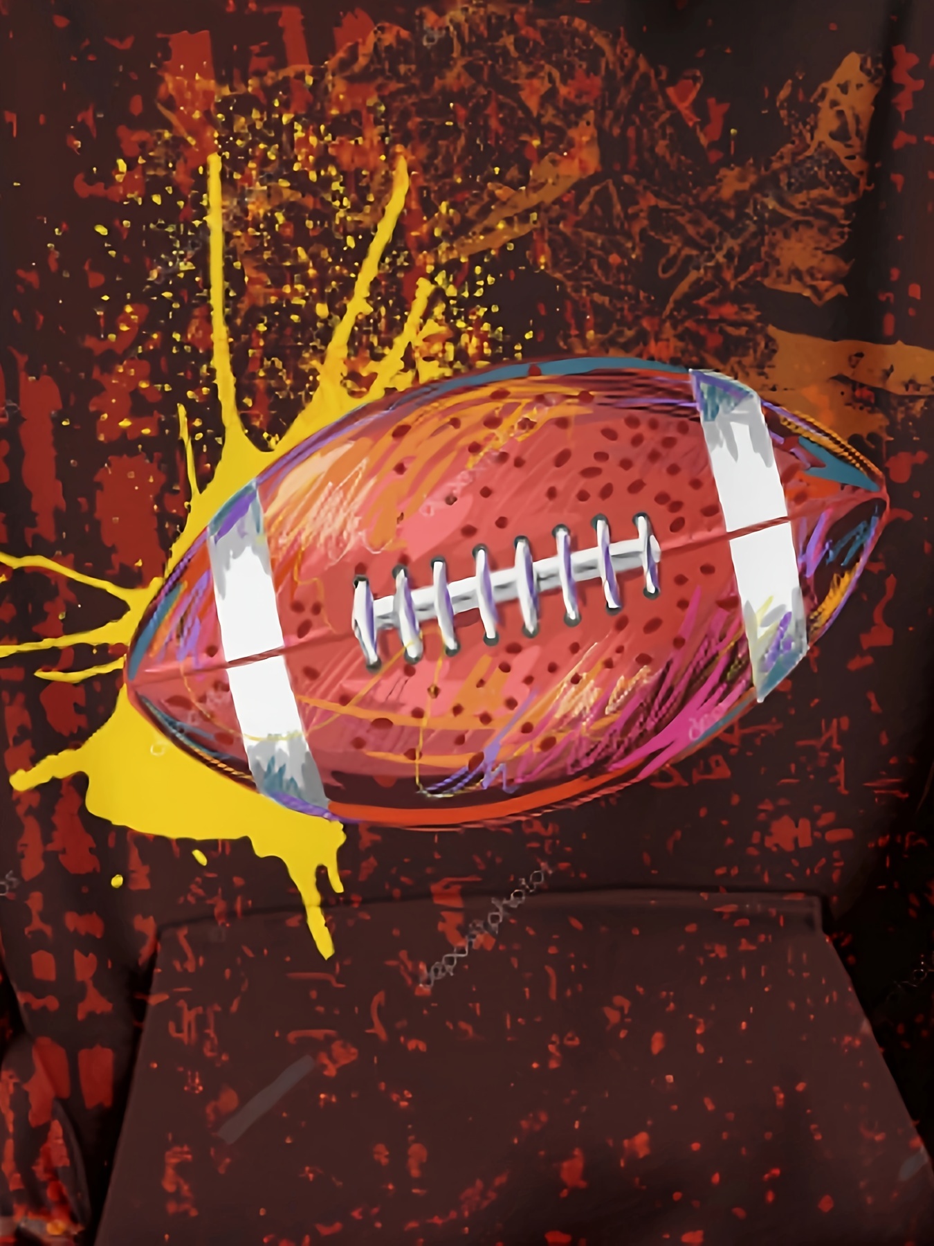 trendy rugby 3d print boys casual pullover long sleeve Temu New