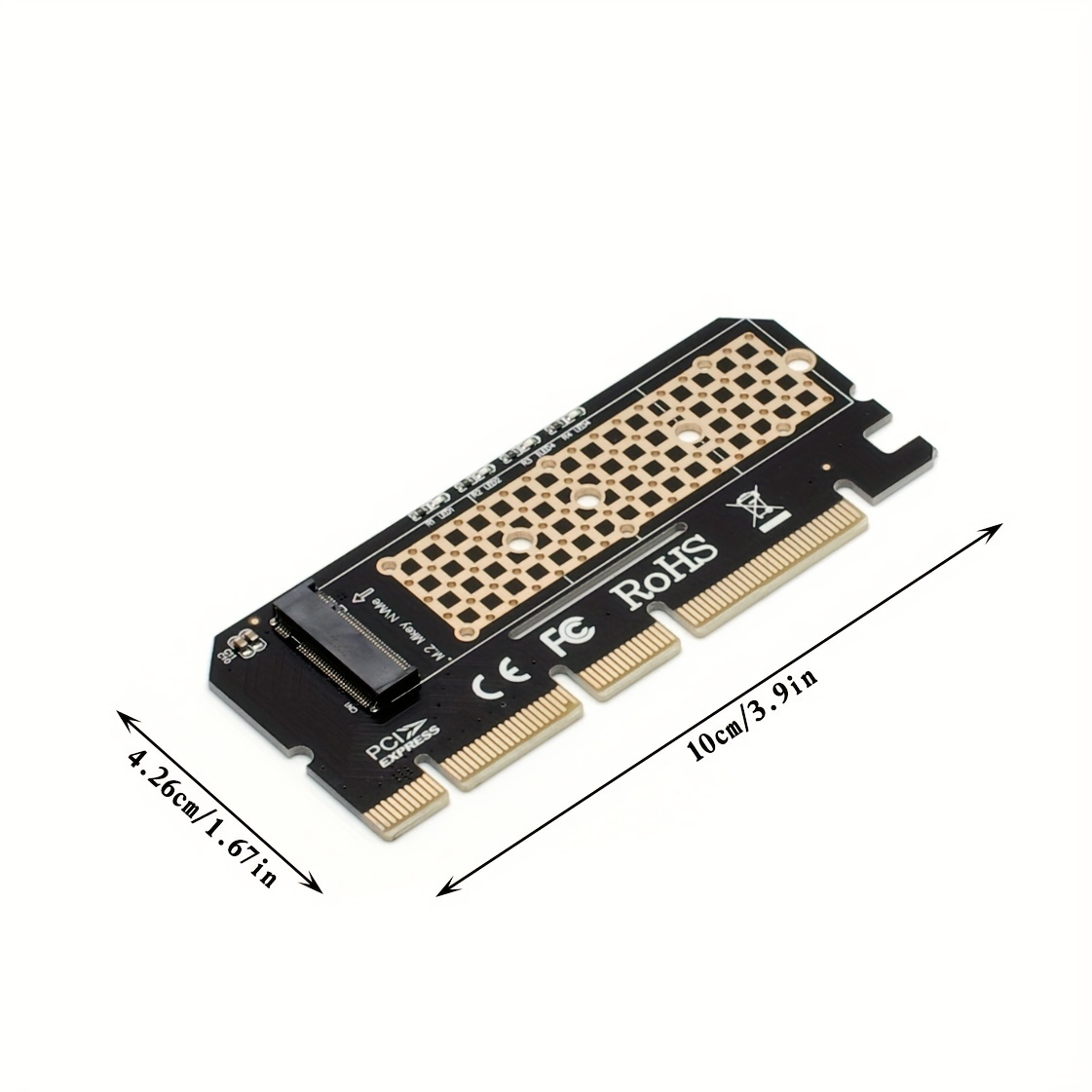 Adaptateur M.2 NVMe 16X, adaptateur d'interface de clé B + M, carte d' extension NGFF vers adaptateur PCIE PCIE 4X – les meilleurs produits dans  la boutique en ligne Joom Geek