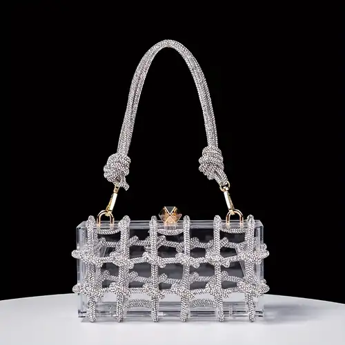 Clear Purses- Snake, Ivory & More