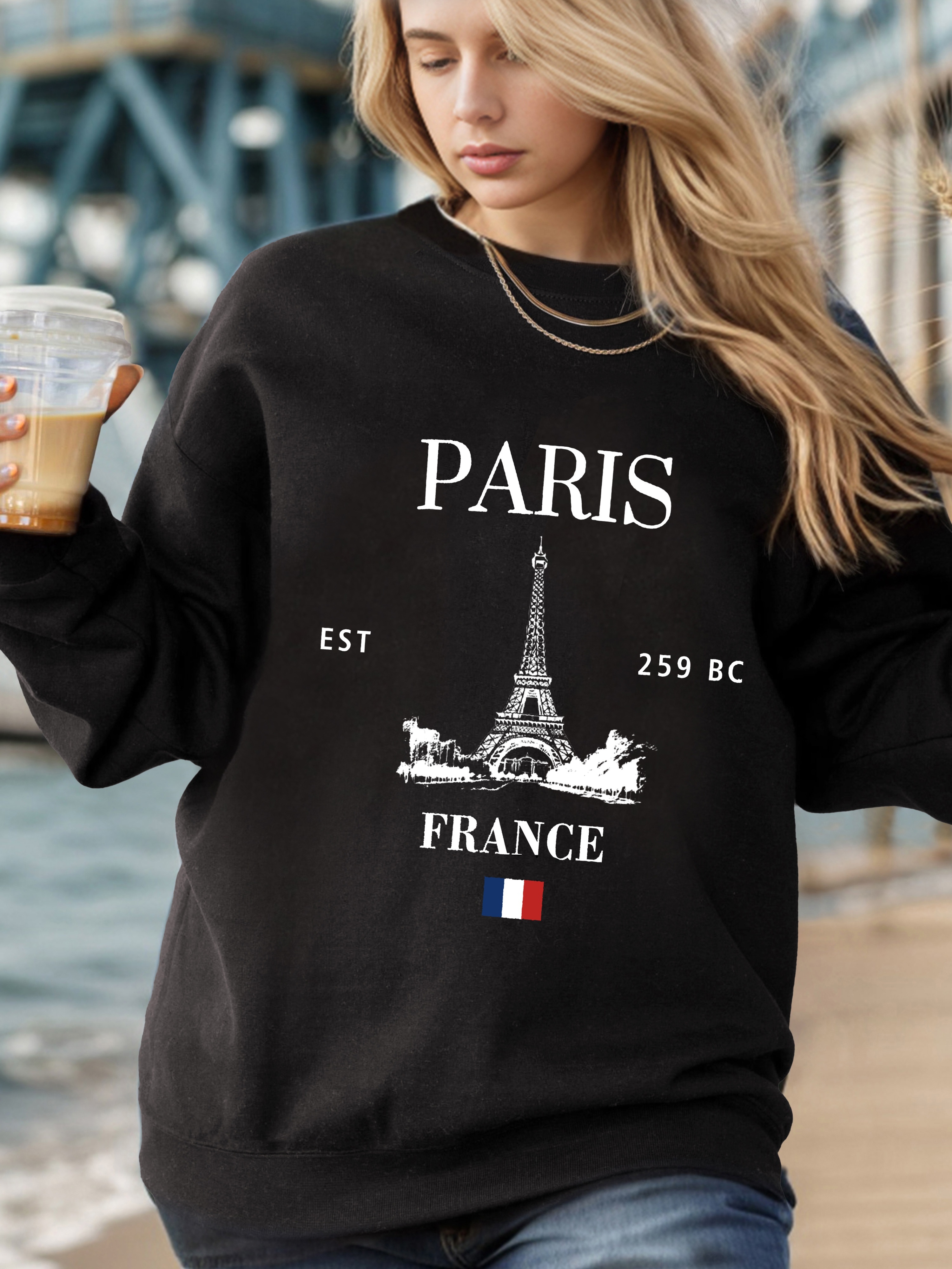 Loose best sale sweatshirt women