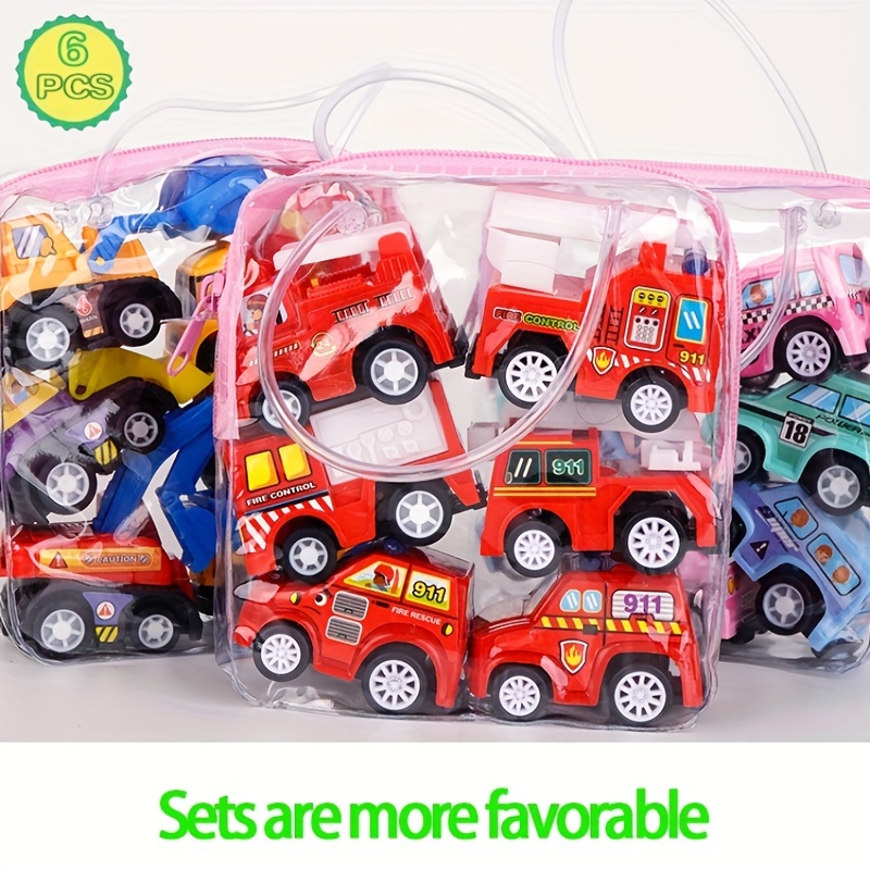 Plastic Mini Toy Car Set, For School/Play School