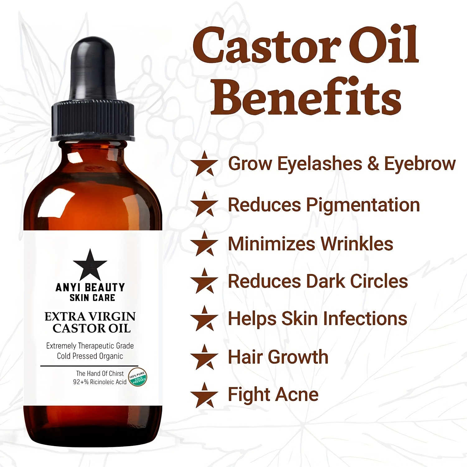 Natural Forever Virgin Castor Oil 120ml Online at Best Price, Hair Oils