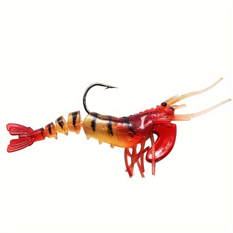 Pre rigged Shrimp Soft Plastic Fishing Lures Premium Durable - Temu