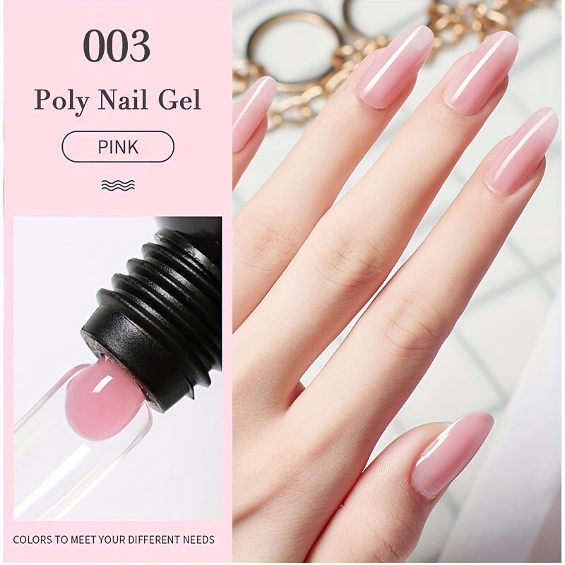 POLYFIX Nail Glue for Artificial Nail Extension - Convenient Brush-On  Applicator for Easy and Precise Application