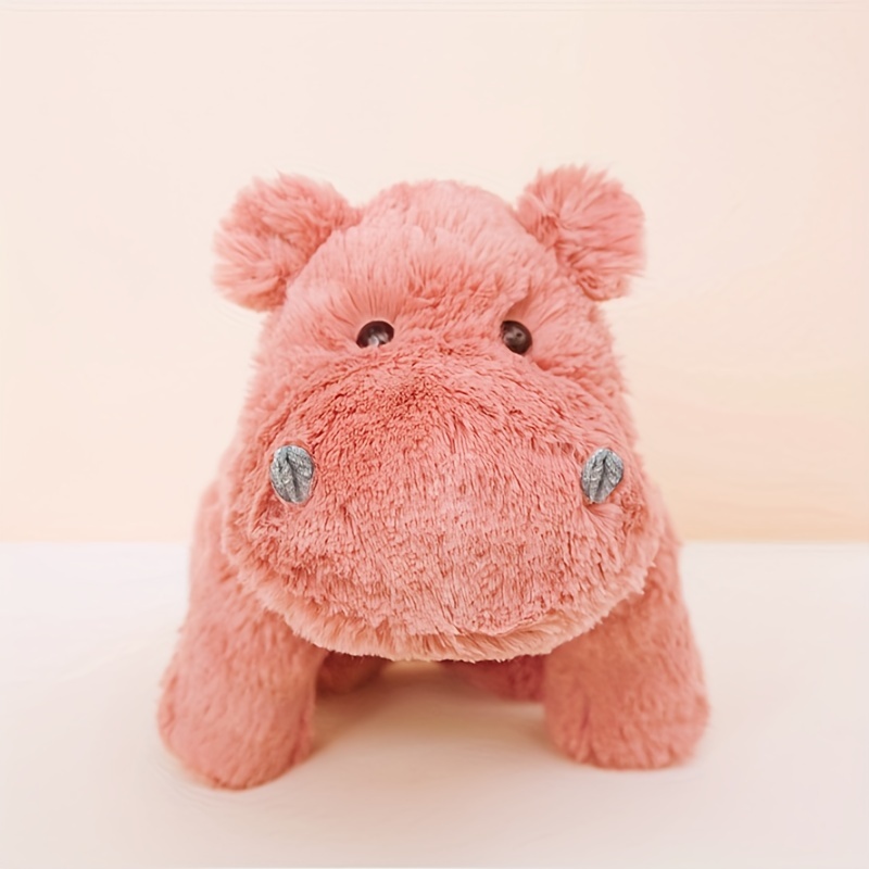  Cute Stuffed Animals Dolls, 9'' Soft Plush Toys for Kids  Toddlers Birthday Christmas Day Gifts. (Hippo) : Toys & Games