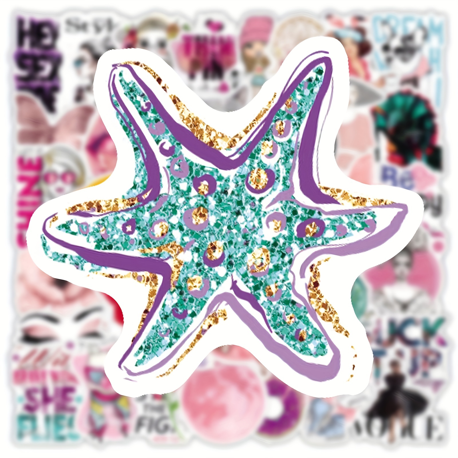 50Pcs Vsco Style Graffiti Stickers Waterproof DIY Creative Toys