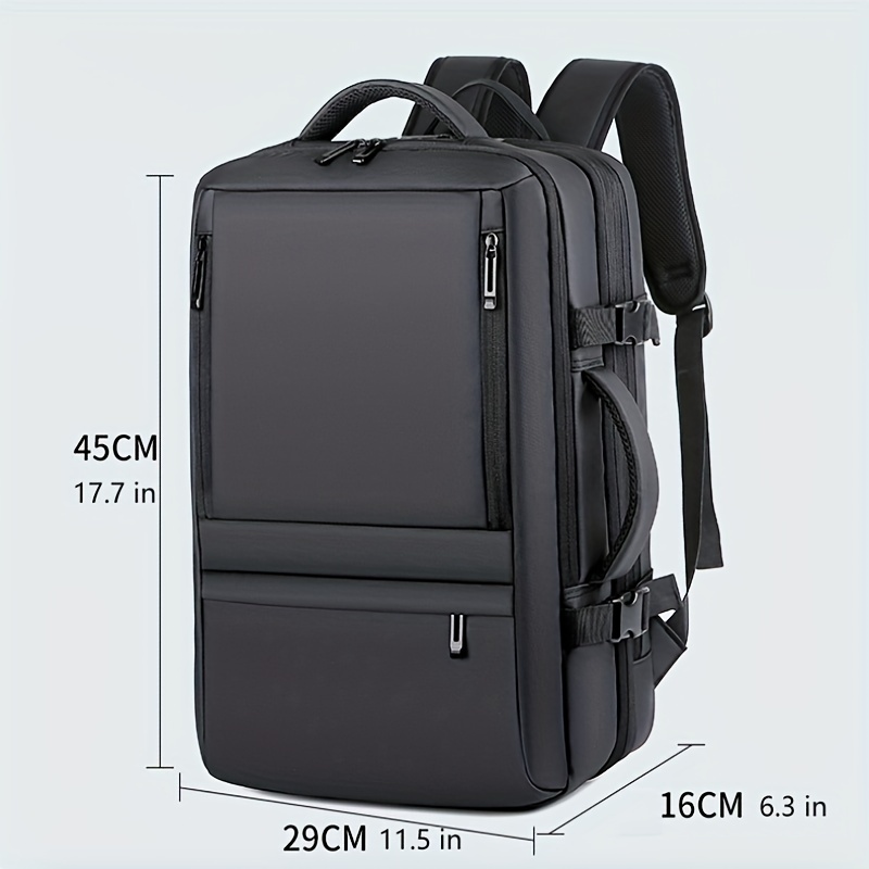Mochila para laptop de 17.3 pulgadas, compatible con la TSA para hombres y  mujeres, impermeable, bolsa de negocios para trabajo, universidad, con
