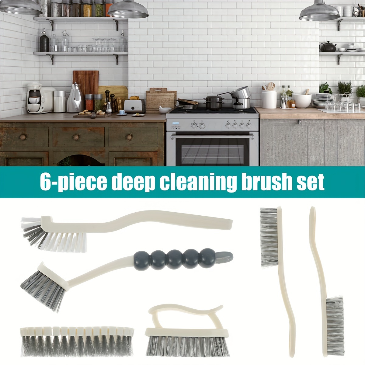  Brush for Gas Stove Dish Brush Scrub Brushes Kitchen