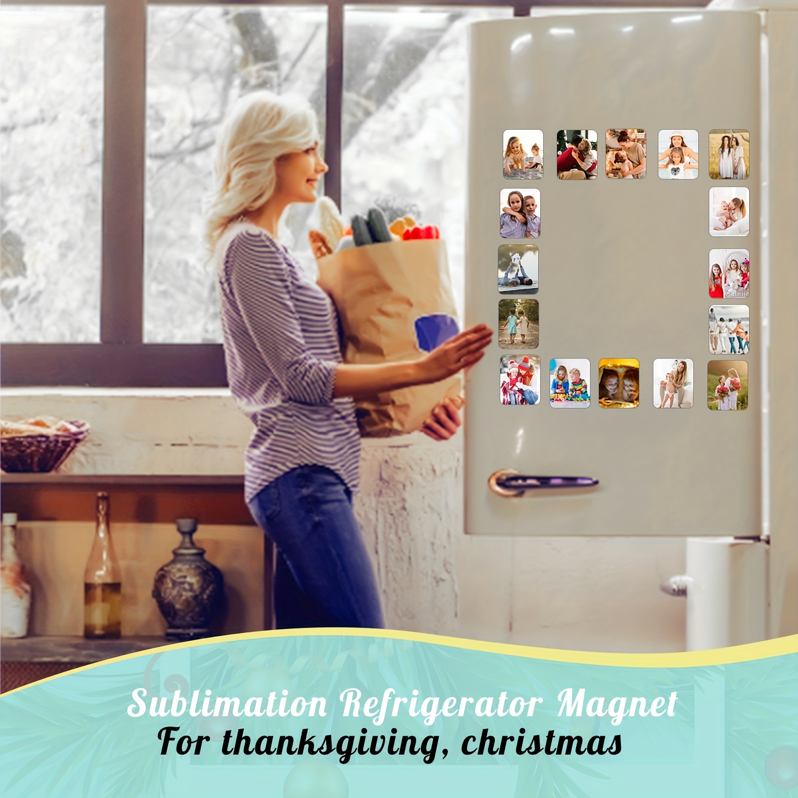 Sublimation Blank Fridge Magnets For Home And Office - Temu