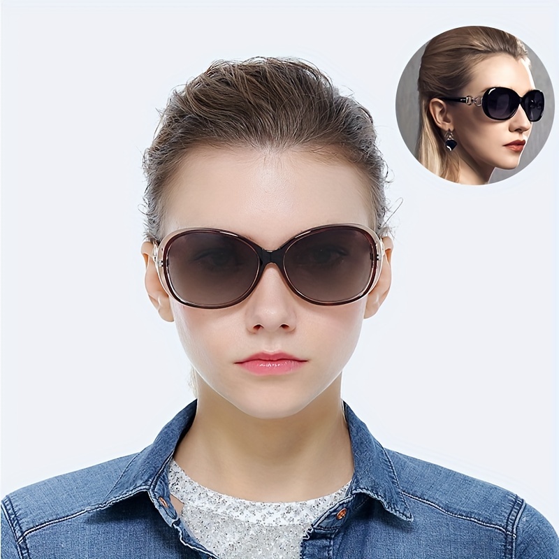 Women's Vintage Fashion Aviator Sunglasses Gradient Lens