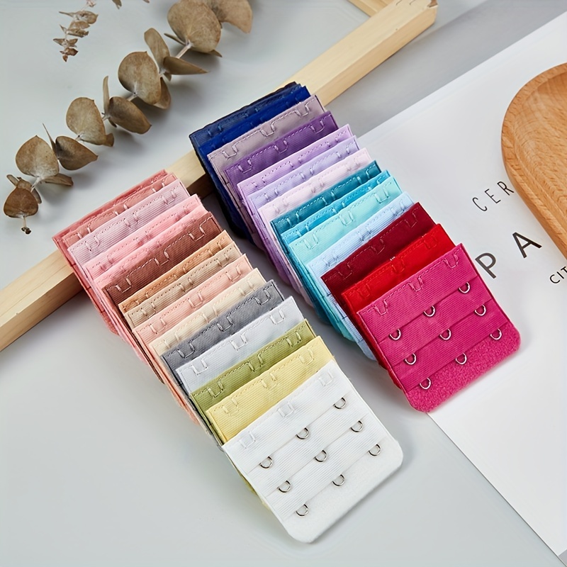 10 Pcs Bra Strap Extenders Adjustable Comfort For Braless Look
