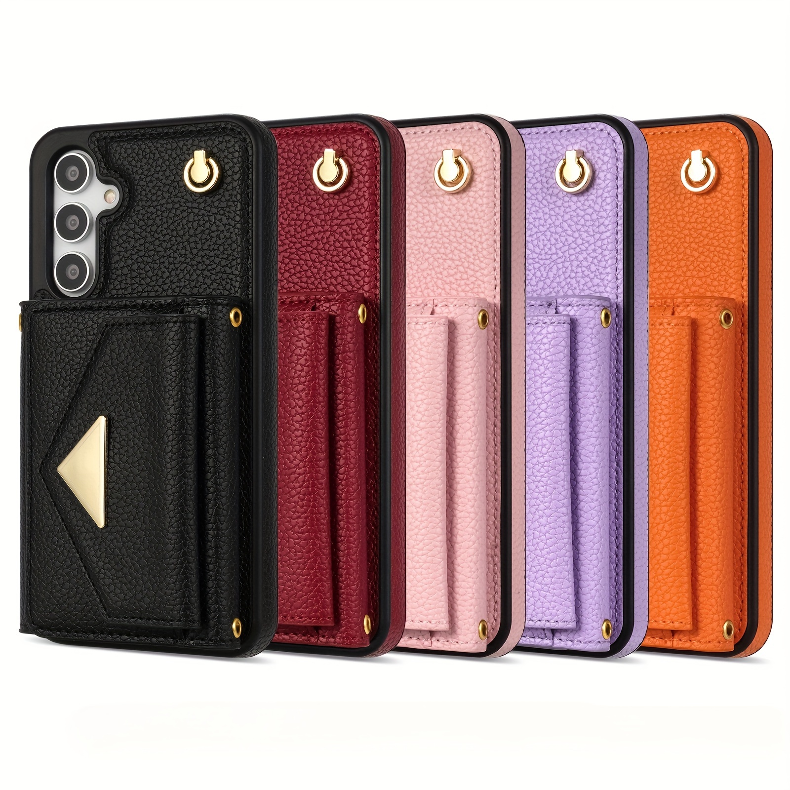 Mobile phone case for Samsung Galaxy S24 Ultra Plus protective case leather  bag