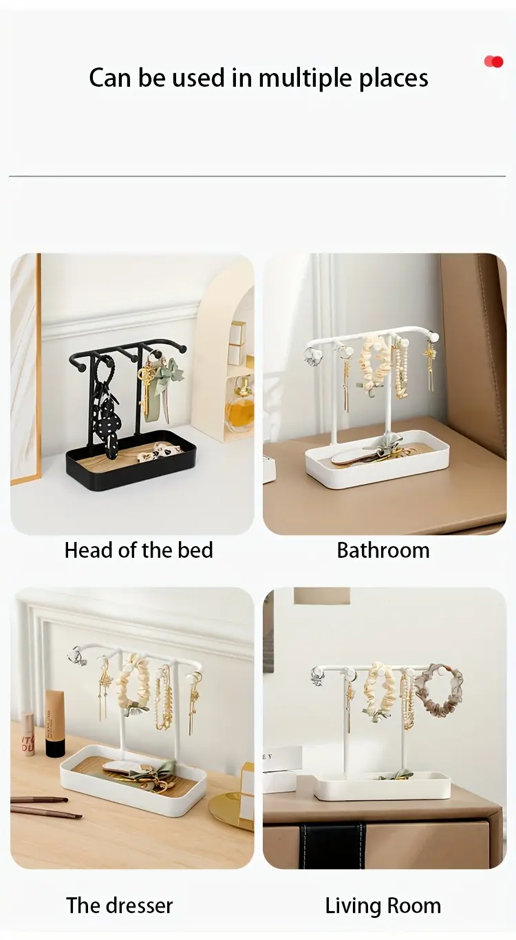 1шт ожерелье кольцо серьги стойка для украшений изысканная витрина детали 7