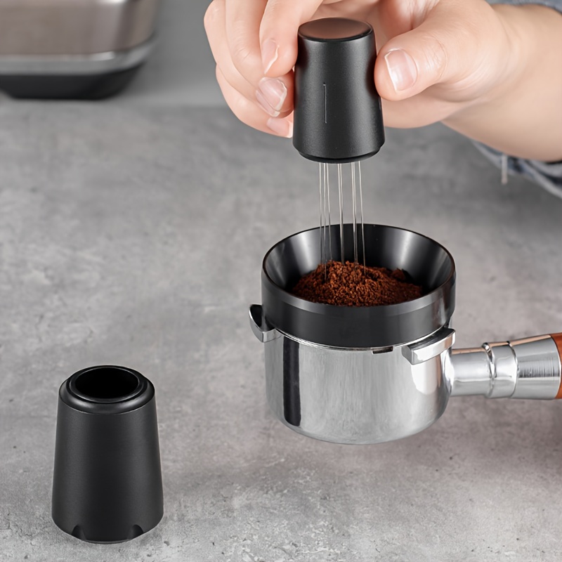 Needle Coffee Tamper Distributor Espresso Coffee Stirrer with Base